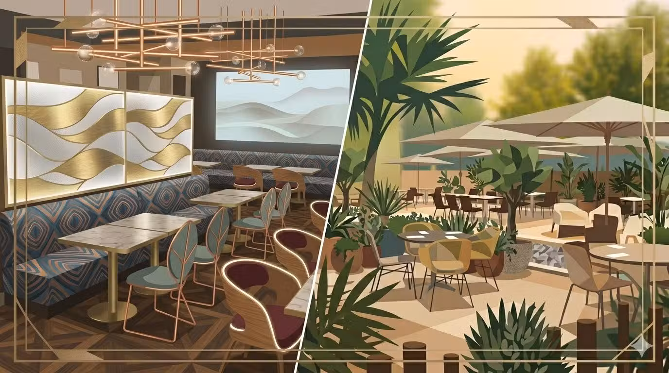 Brasserie restaurant emplacement n°1