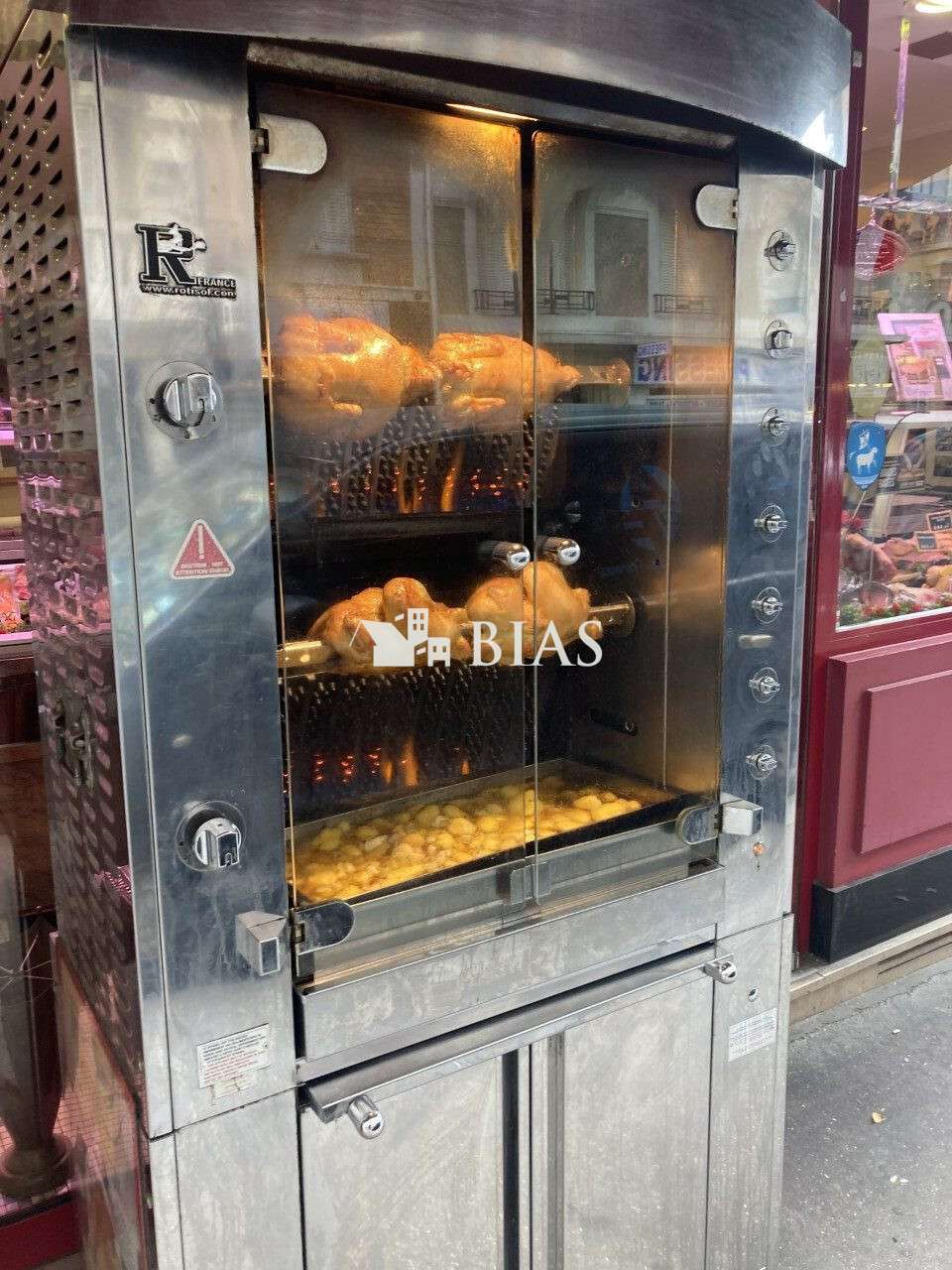 Vente boucherie rôtisserie à Paris 