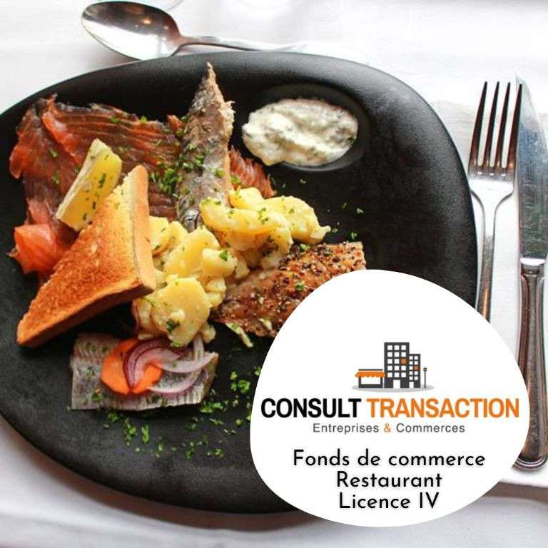 Vente joli restaurant licence 4 terrasse à Pornic