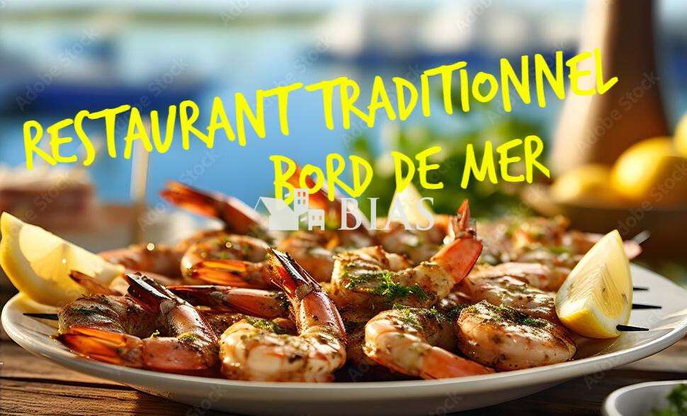 Restaurant à vendre face à la mer sur Dieppe