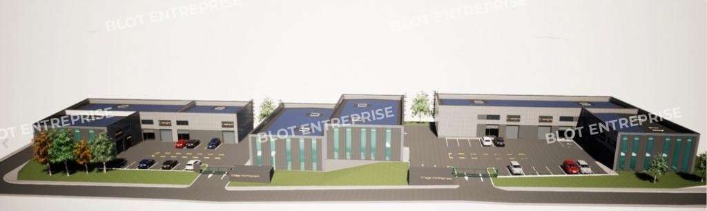 Vend parc d'activités 250m² à St-Aubin-du-Cormier