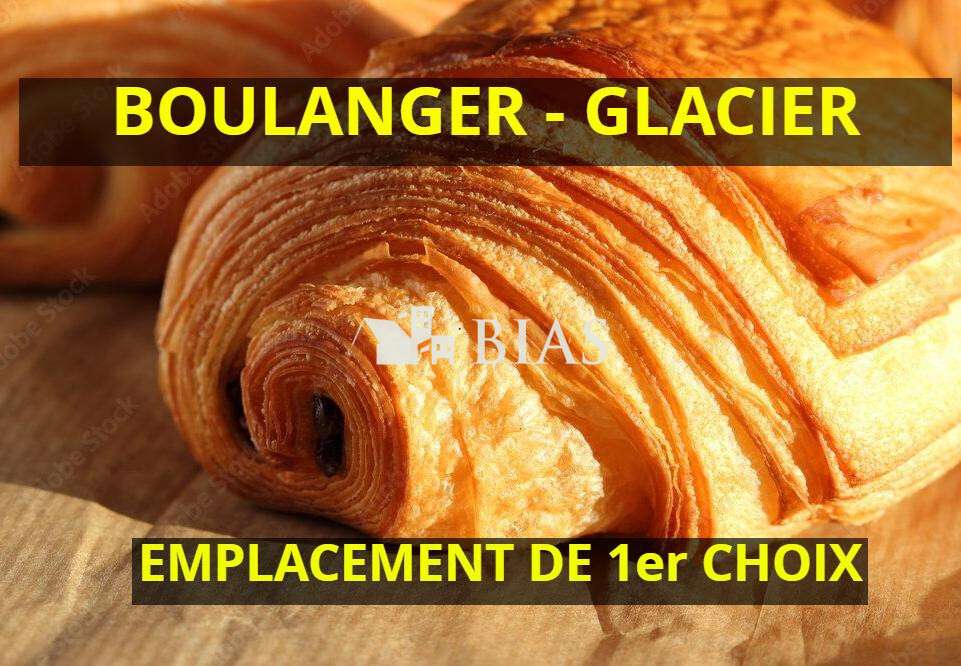 Vente boulangerie glacier ville bord de mer 76