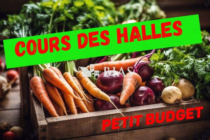Vente cours des halles murs et fonds proche Rouen
