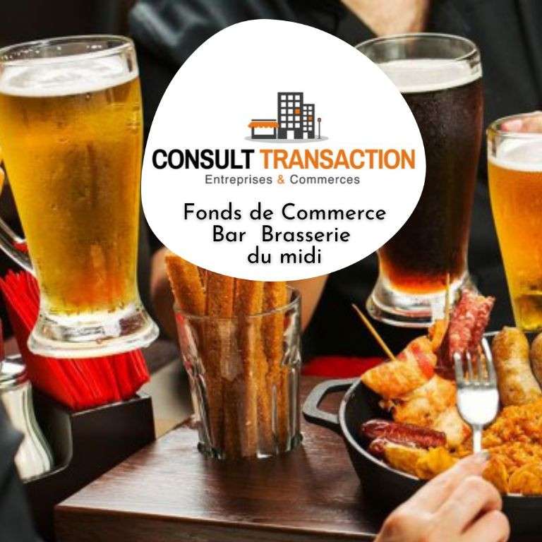 Vente bar brasserie du midi lic IV proche Pornic