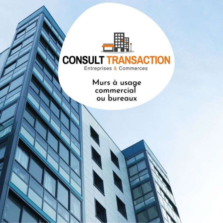 A vendre local commercial de 128m² R+1 à Pornic 