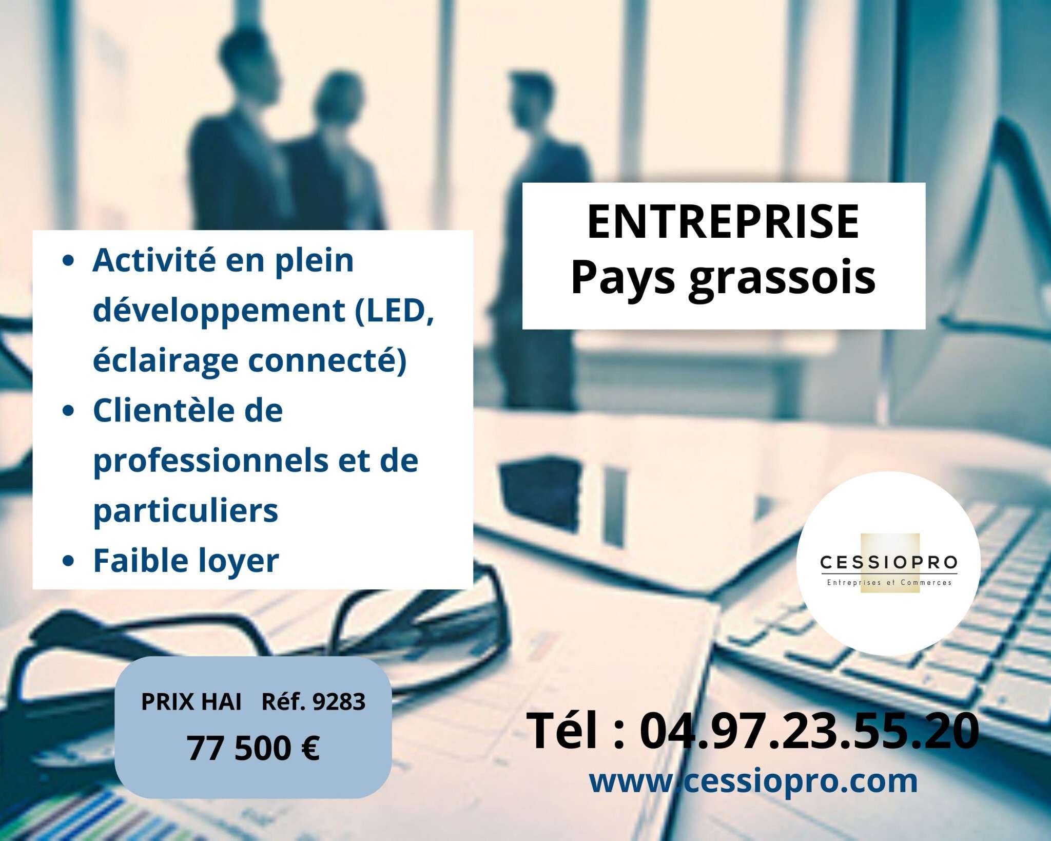 Vente entreprise d'electricite générale à Antibes