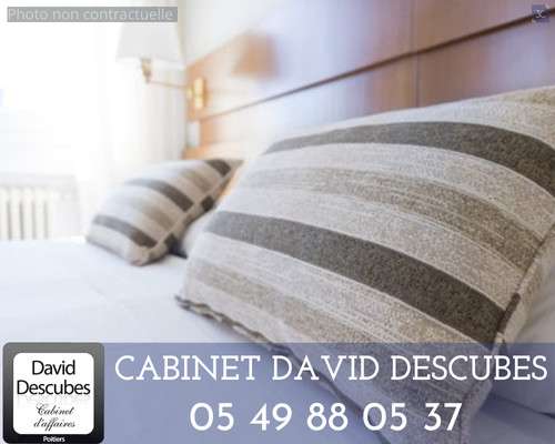 Vente hôtel *** 15 N° restaurant Montreuil Bellay