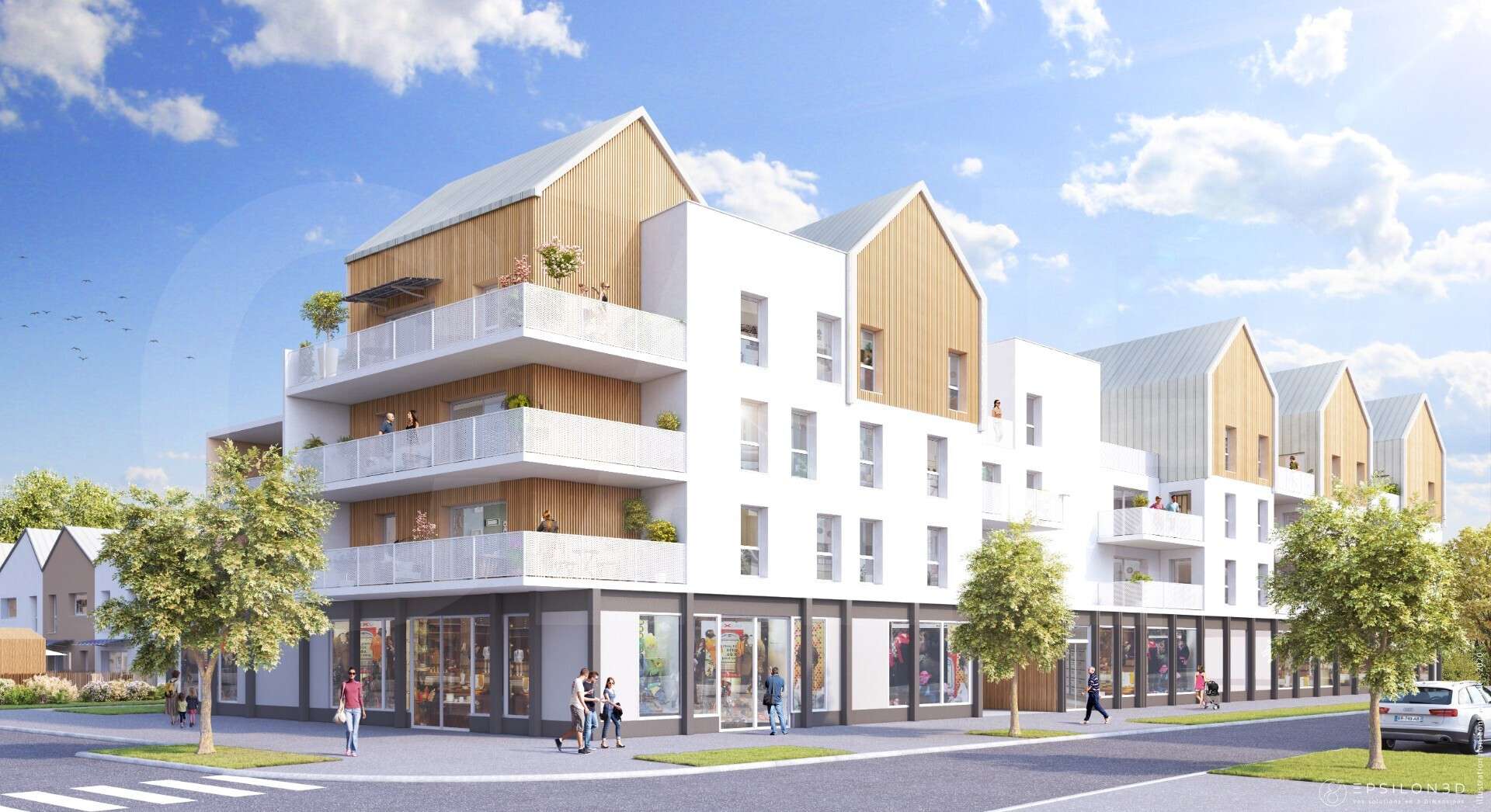 A Louer cellule de 149m² Chantepie Rives du Blosne