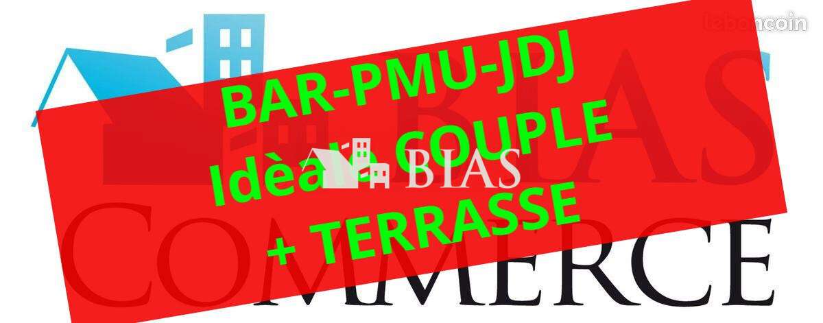 Vente bar PMU FDJ avec terrasse en centre bourg 76
