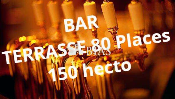 Vente bar terrasse 80 places en centre ville Eure