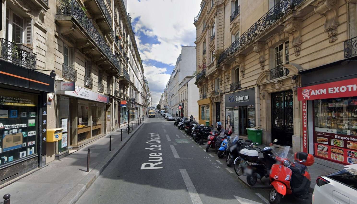 Vente murs de boutique 75010 Paris- St Vincent