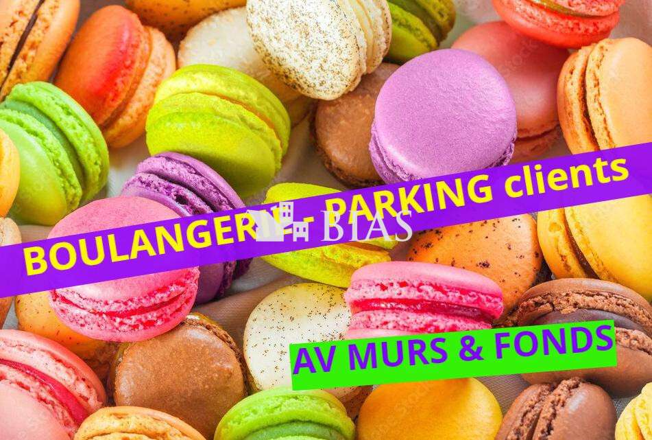 AV murs & fonds boulangerie avec parking sur Rouen