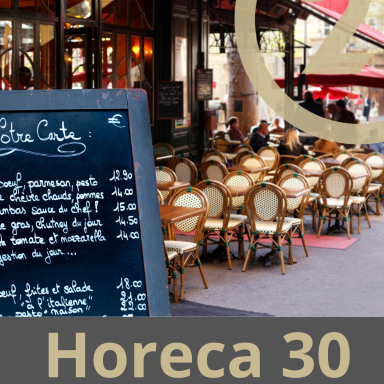 AV restaurant coeur de ville touristique Provence