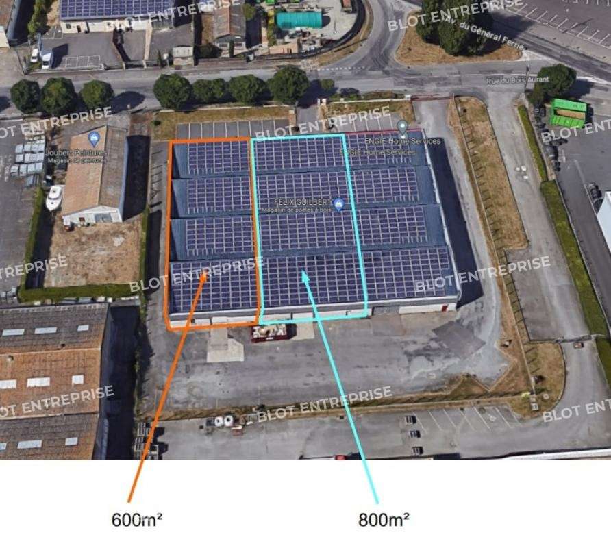 A louer deux cellules 1400m² ZI Sud Saint-Malo