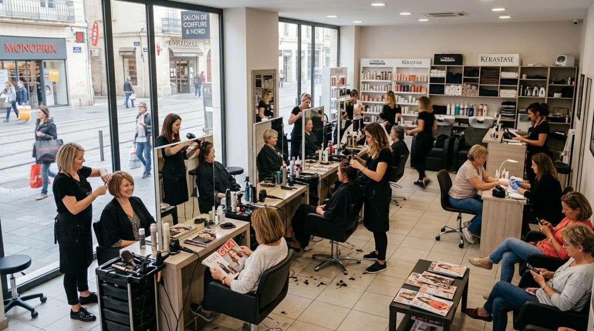 A vendre FDC coiffure esthétique à Montpellier