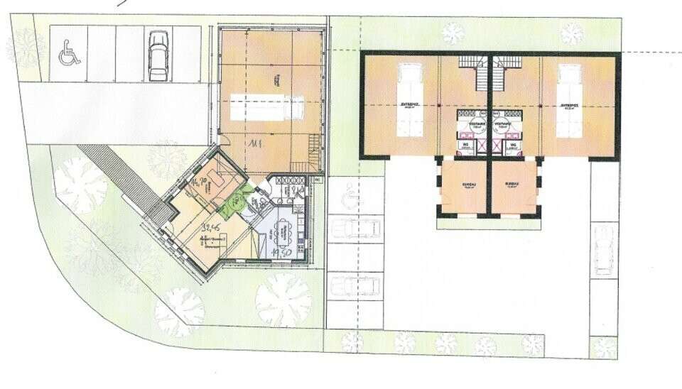 A louer bâtiment à construire 210m² à Carnac
