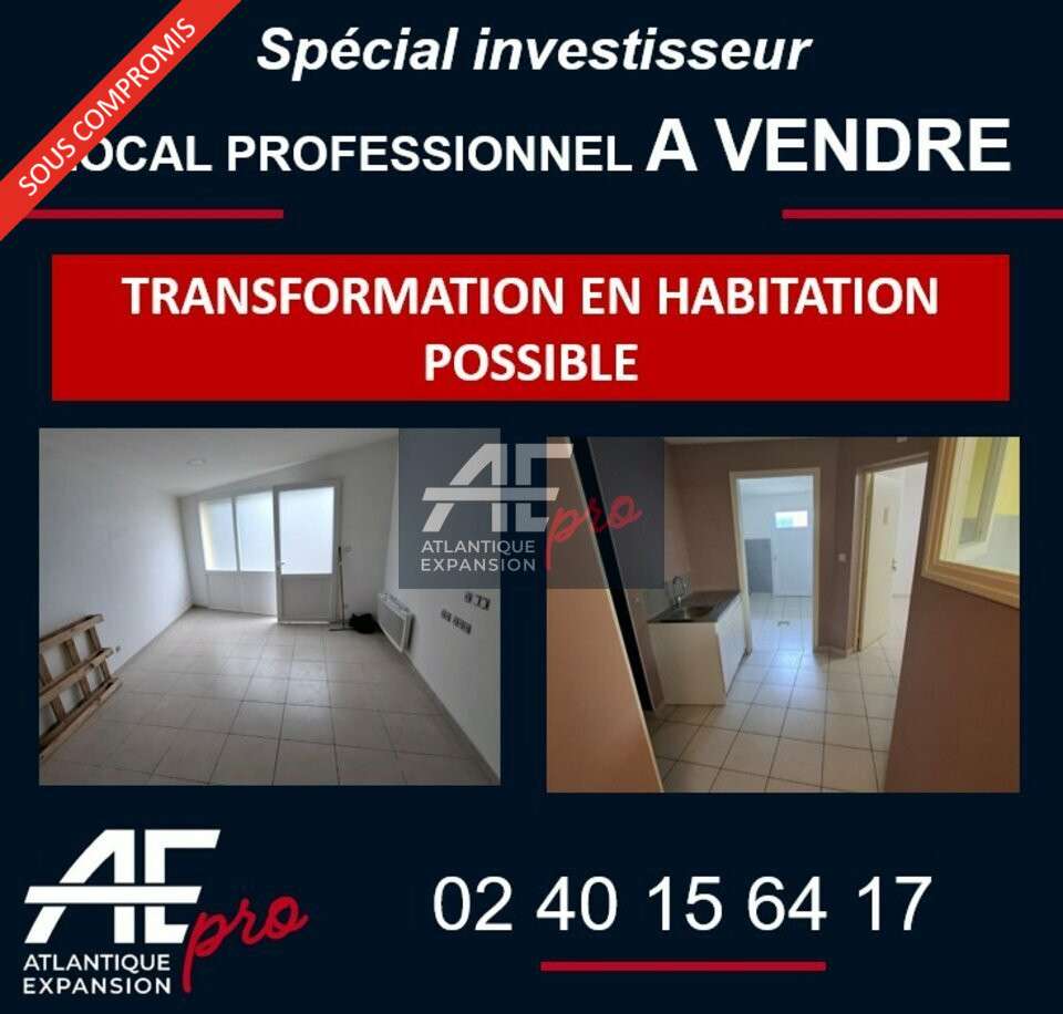 Vente local 110m² très bien placé à Redon centre