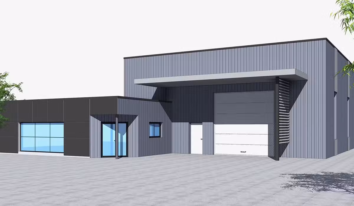 Vente entrepôt et bureau 1153m² à Montmorot