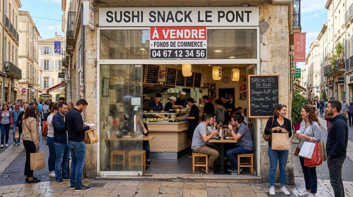 A vendre snack sandwicherie à Montpellier