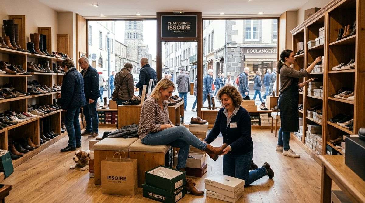 A vendre magasin de chaussures à Issoire