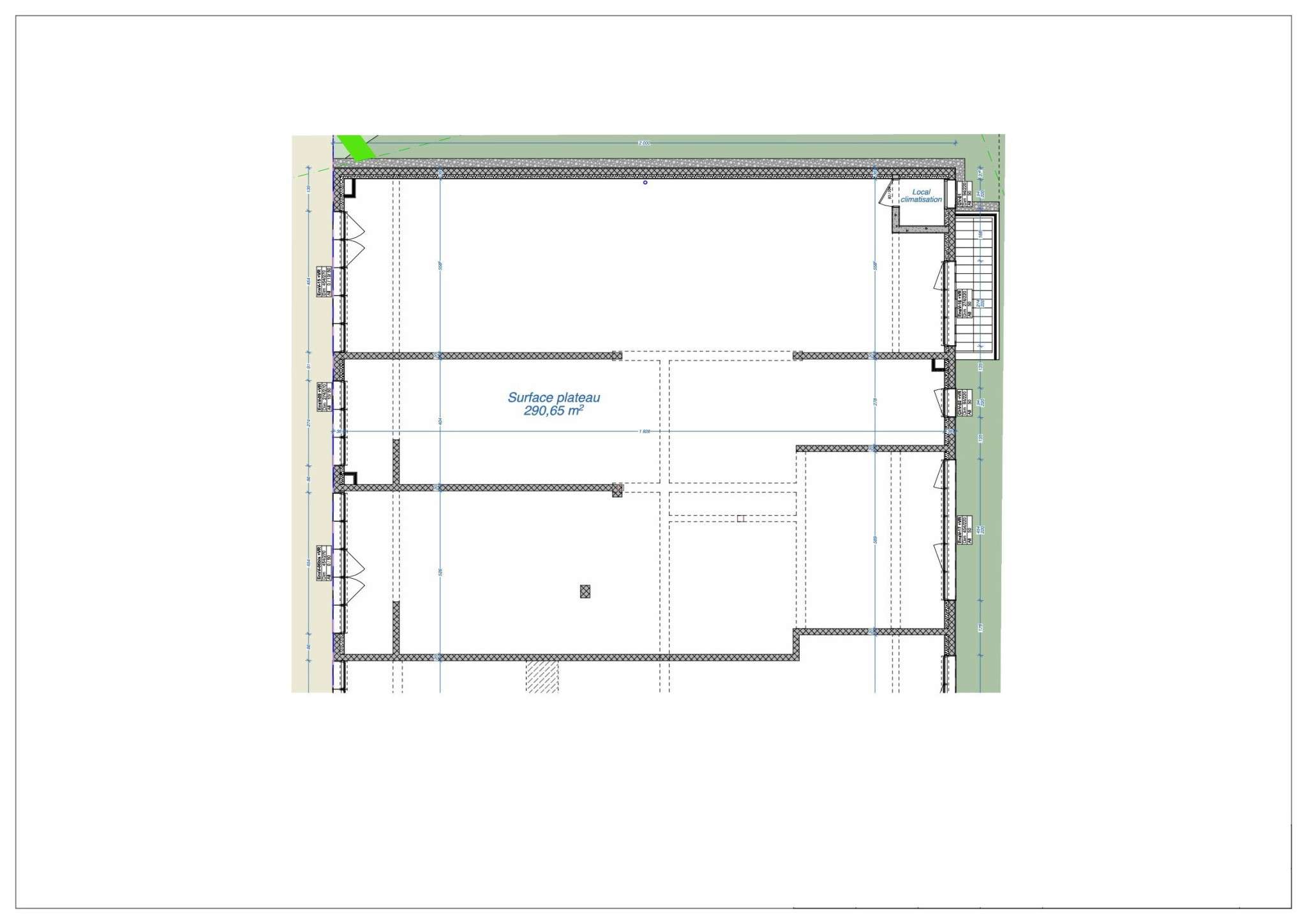 A louer bureaux 171m² ZA 1ère couronne La Rochelle