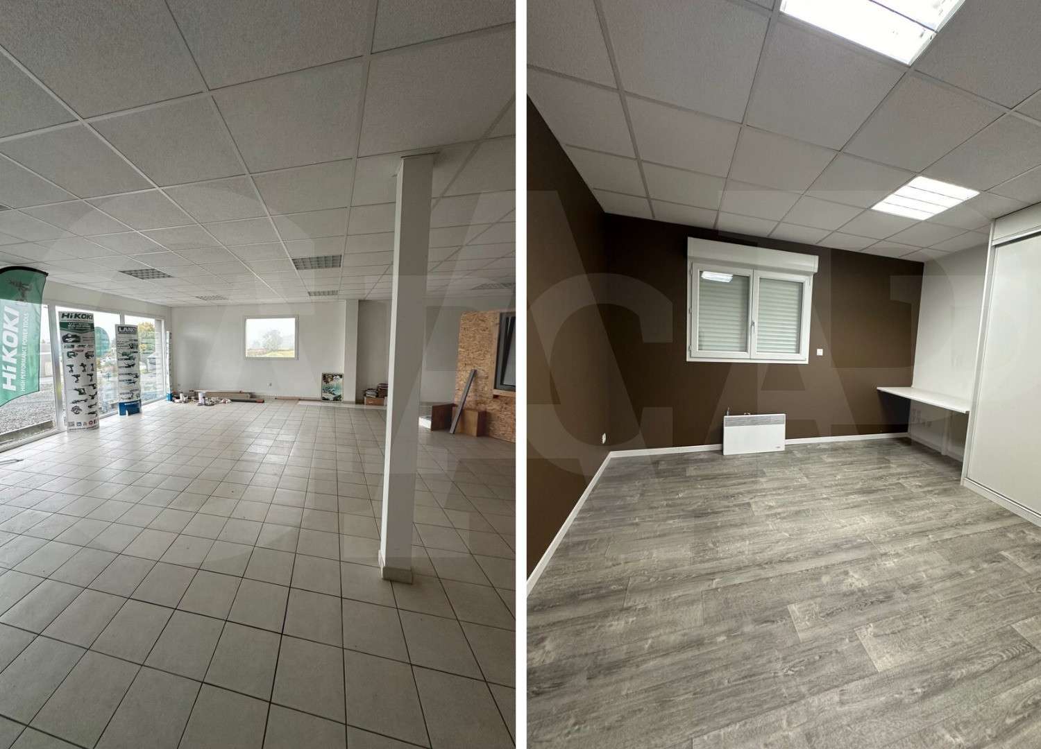 A louer bureaux 168m² zone d'activité à Yffiniac