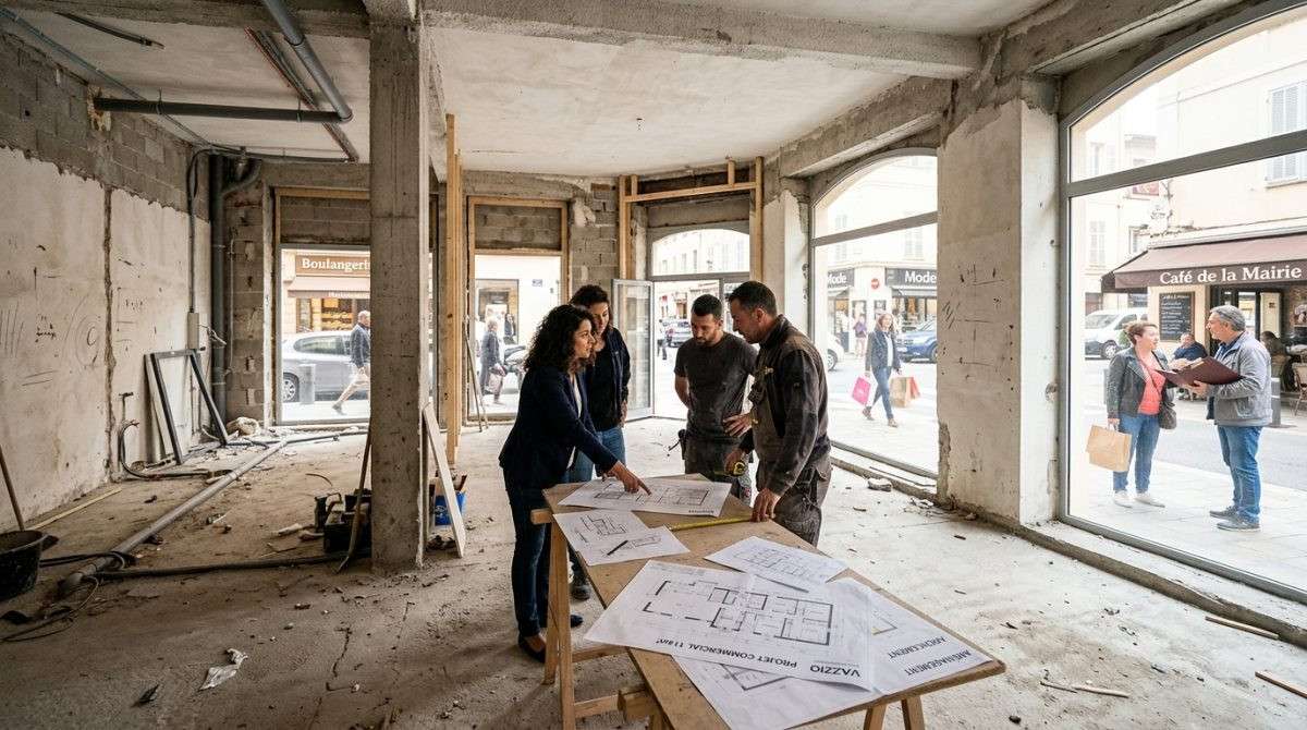 Vente local livré brut 114m² à Ajaccio Vazzio