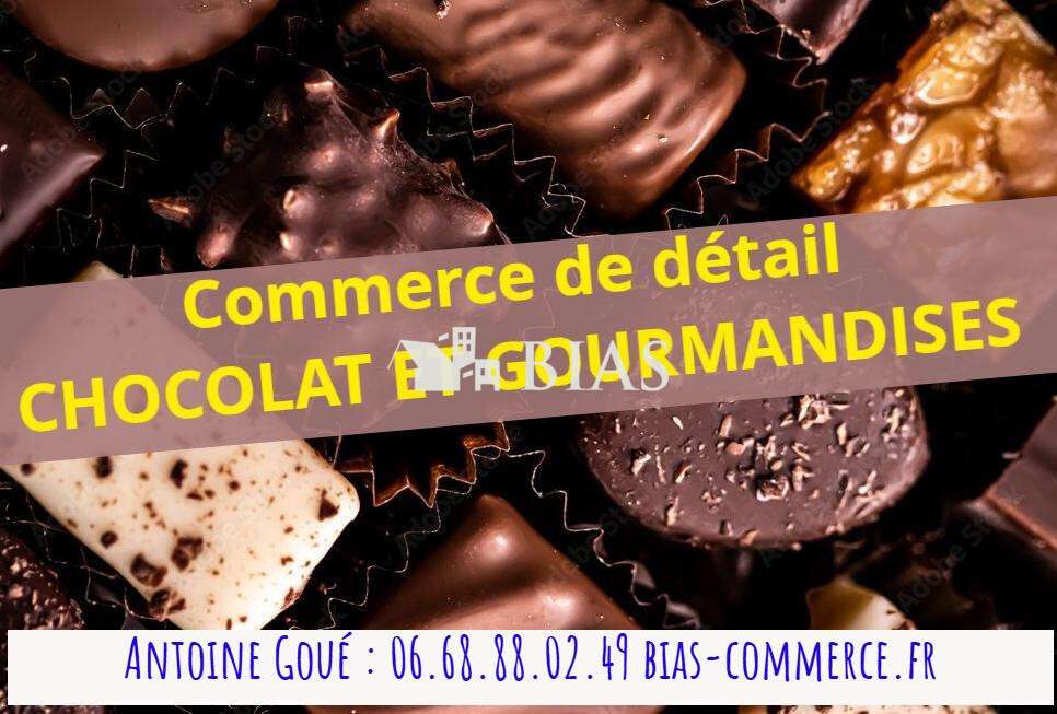 Vente commerce chocolaterie friandises à Bernay
