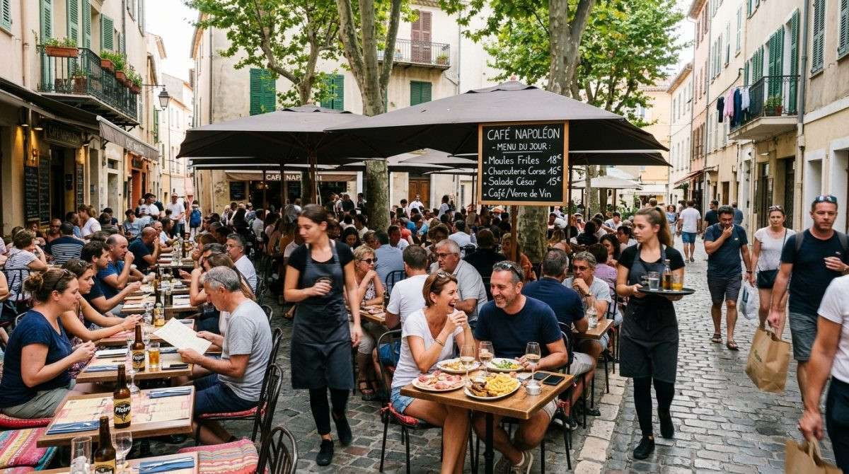 AV café restaurant brasserie à Ajaccio hypercentre