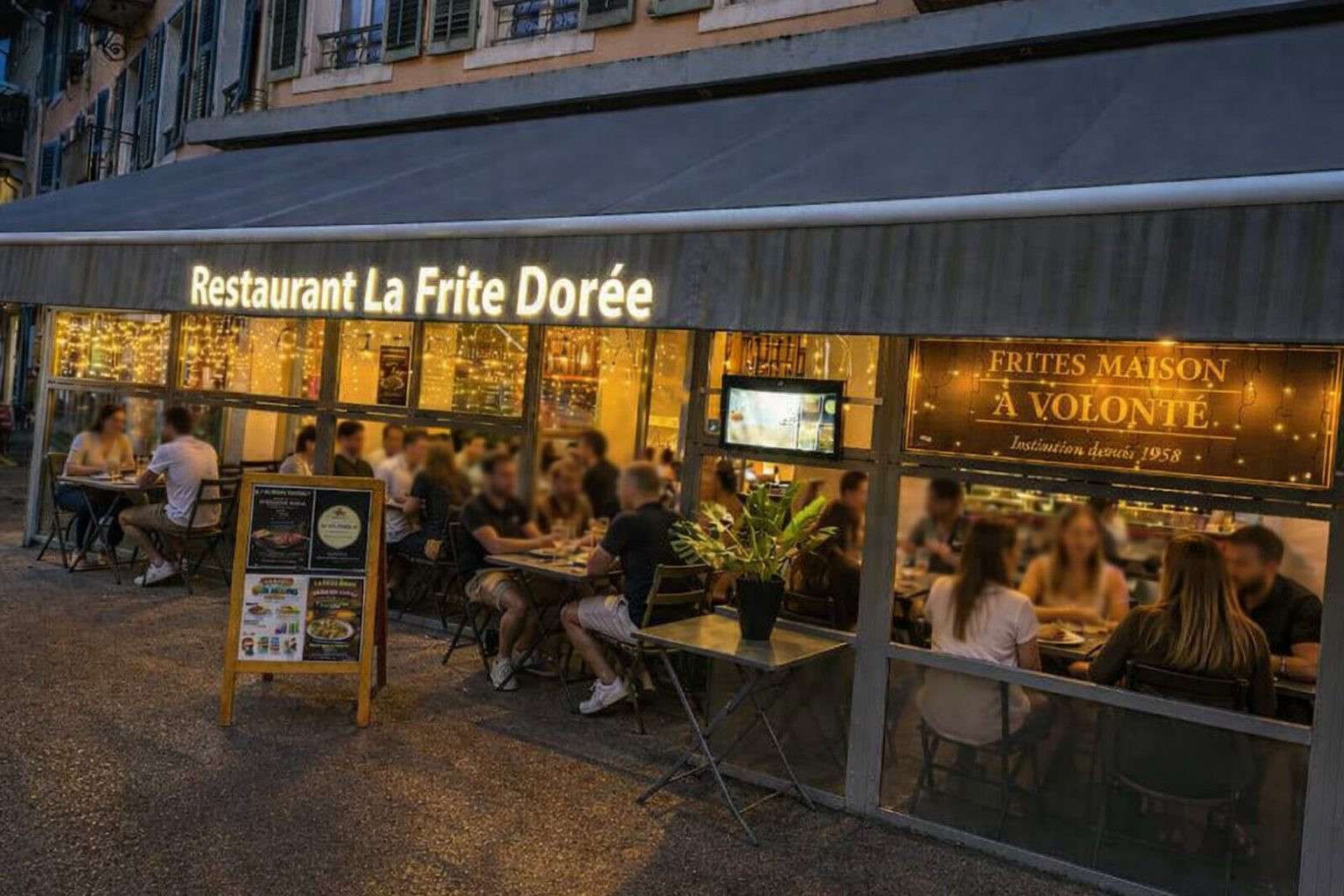 Vente institution chambérienne avec terrasse
