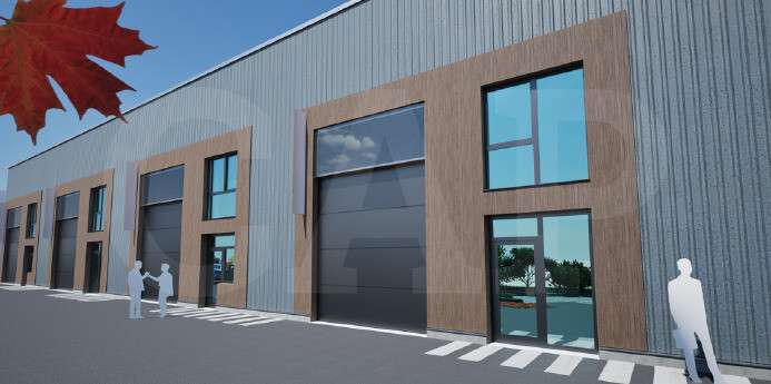 Vente local 196m² parc d'activités neuf à Gouesnou