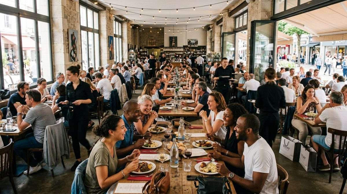 A vendre restaurant de 500m² sur axe passant Vichy