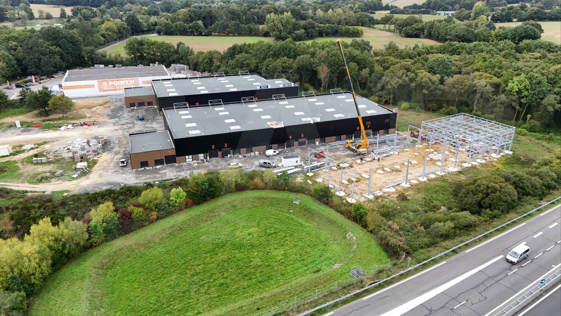 Vente local 209m² village d'entreprises neuf Goven