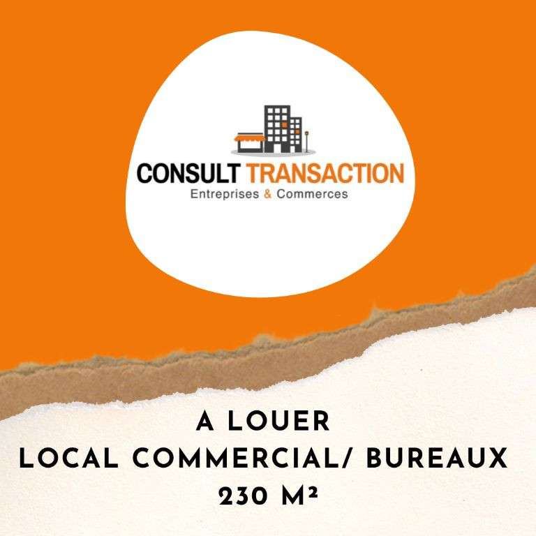 A louer bureaux 230m² belle visibilité à Pornic