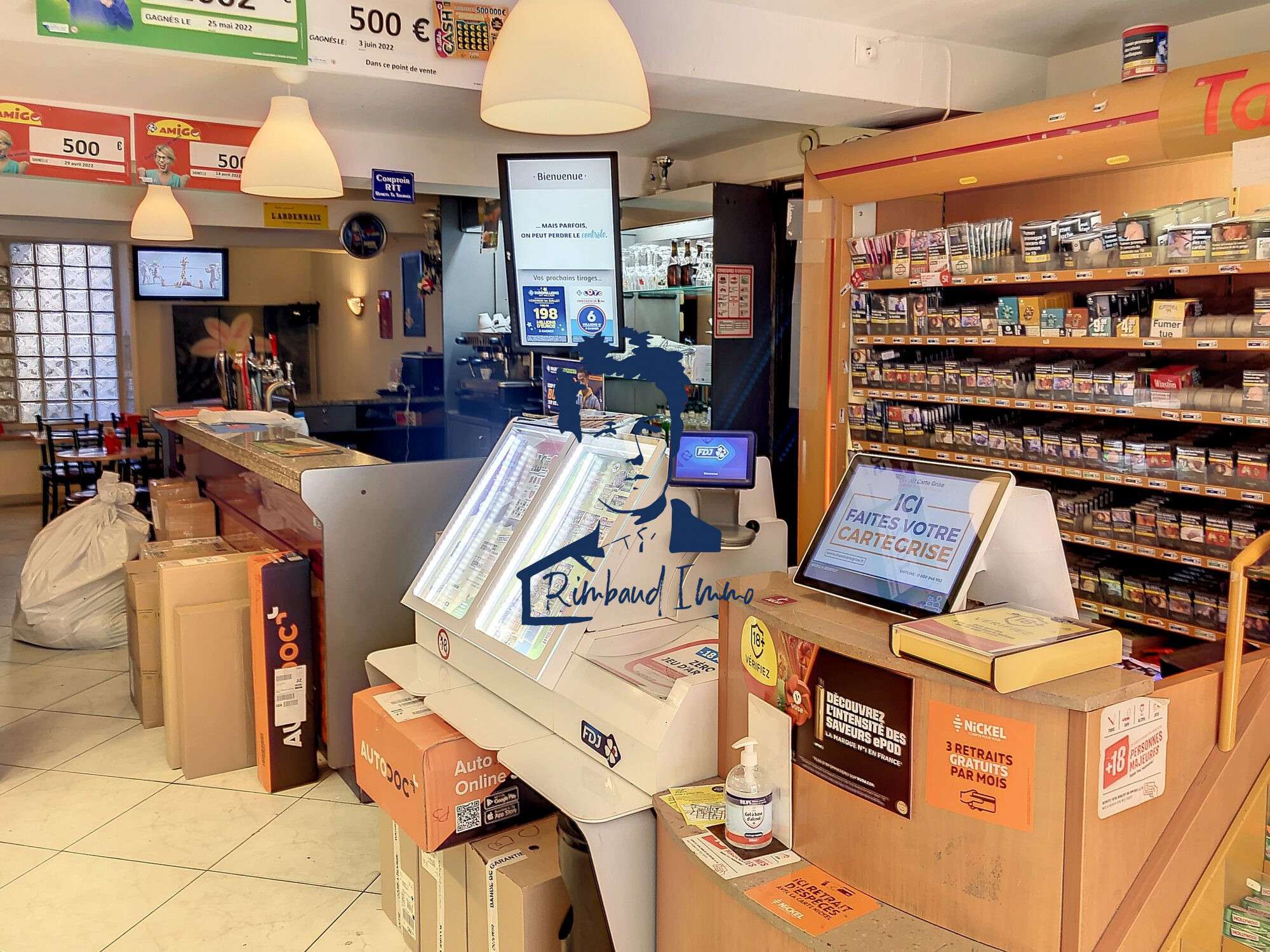 Vente bar tabac presse loto à Charleville-Mézières