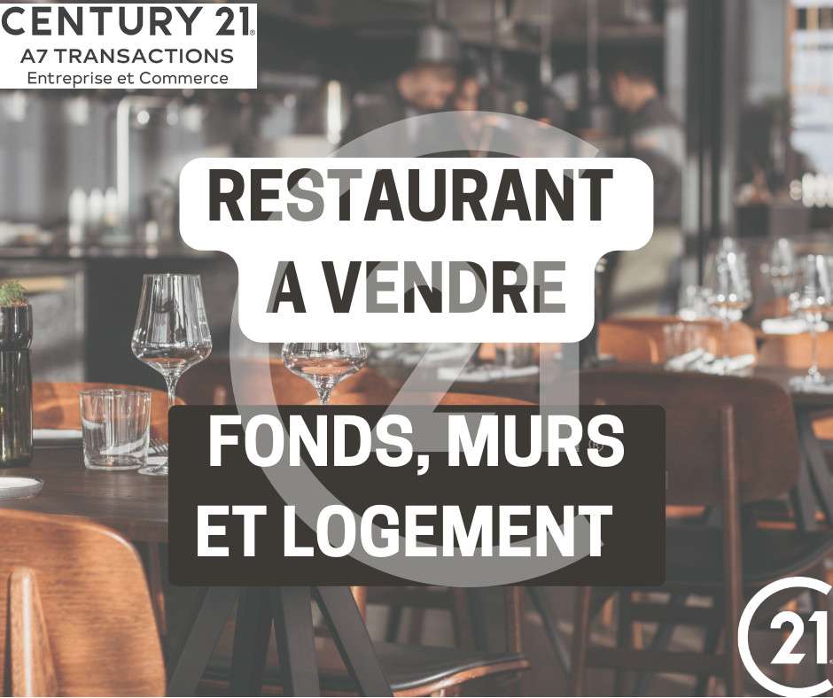 AV Murs et fonds de commerce restaurant à Valence