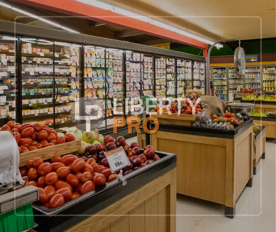 MAGASIN ALIMENTAIRE – ENVIRON 200 m²