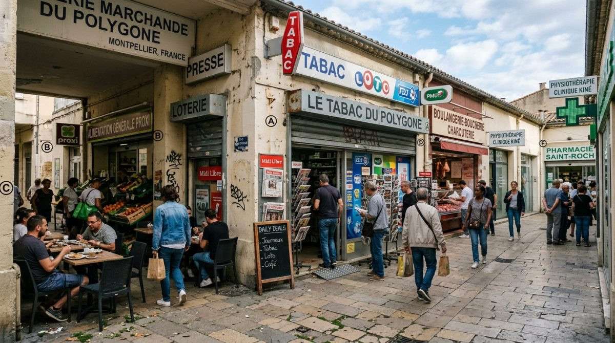 Vente murs commerciaux tabac presse à Montpellier
