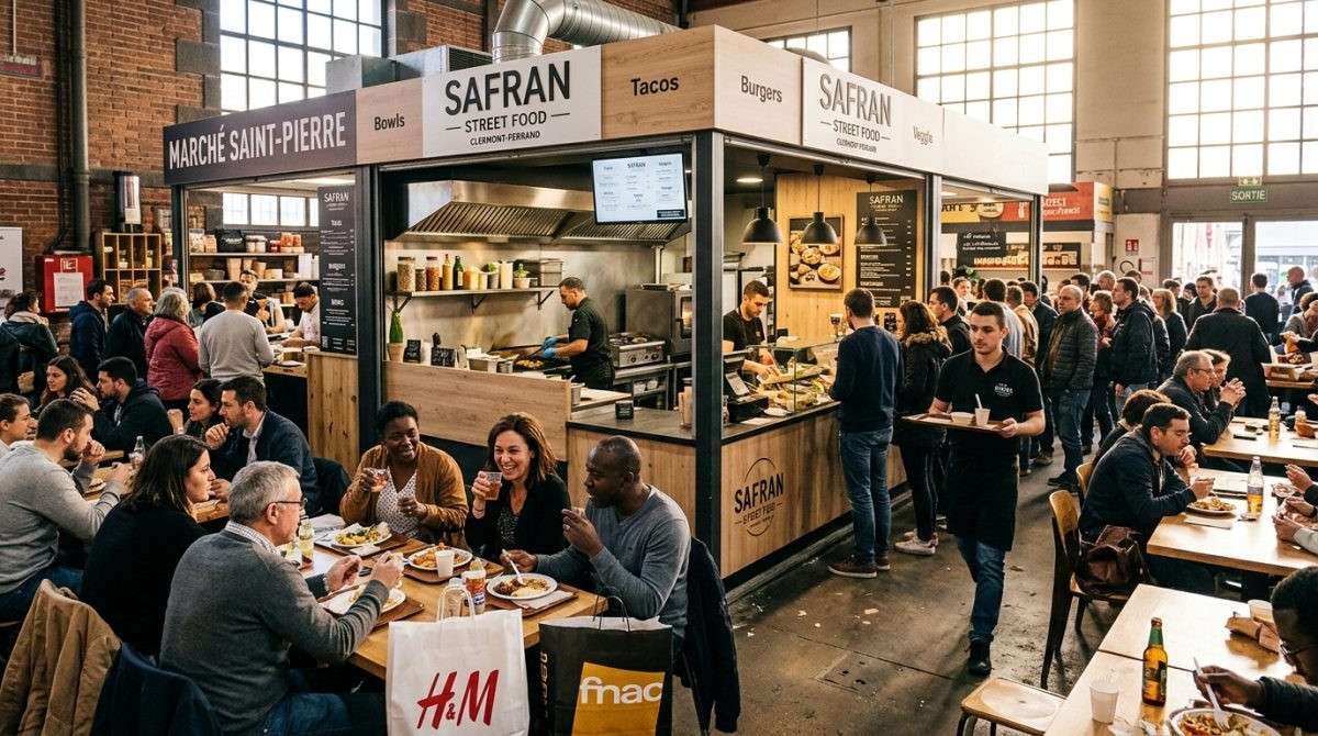 Vente FDC street food à Clermont Ferrand