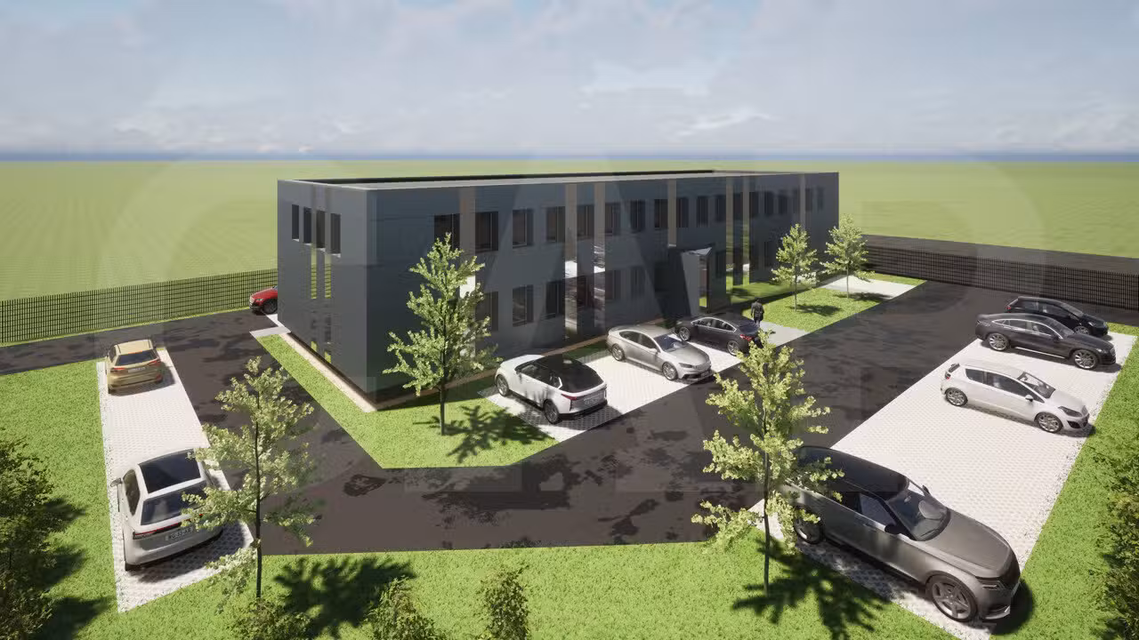 Bureaux neufs 183m² RDC à louer au Rheu