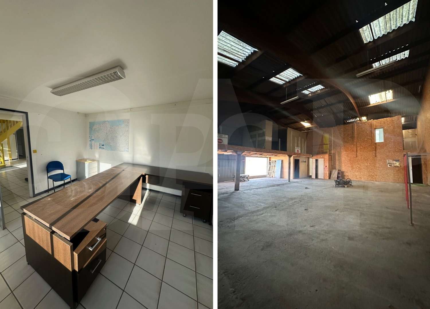 A louer local d'activité 340m² à Quessoy