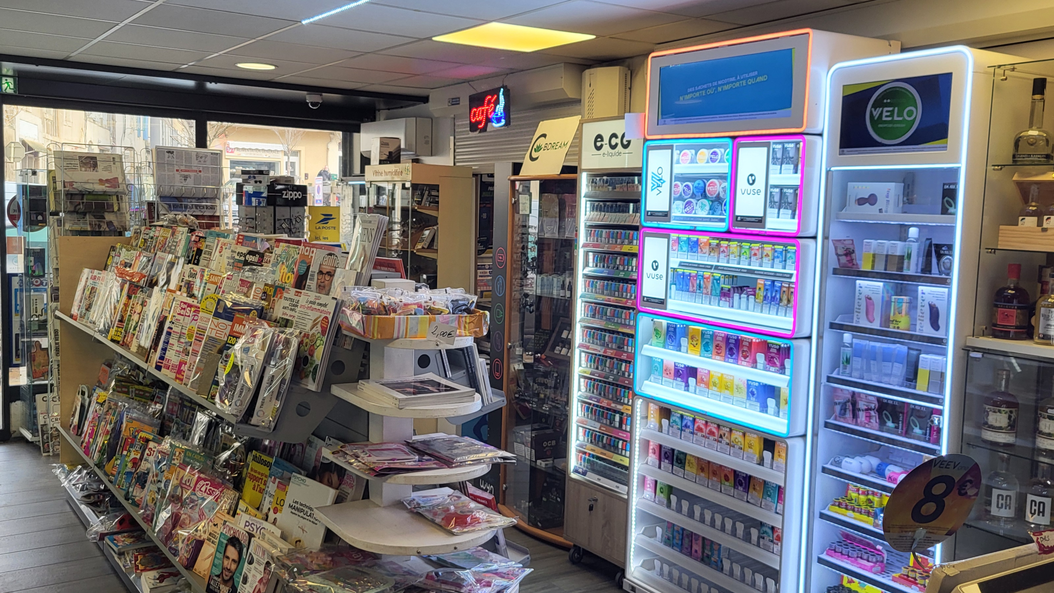 Vente FDC tabac presse loto bar dans le Gers