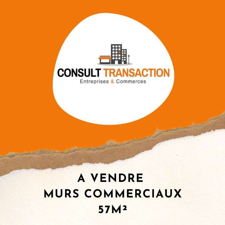 Vente murs commerciaux 57m² à Saint-Nazaire centre