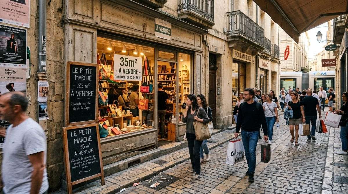 A céder droit au bail 40m² Montpellier centre  