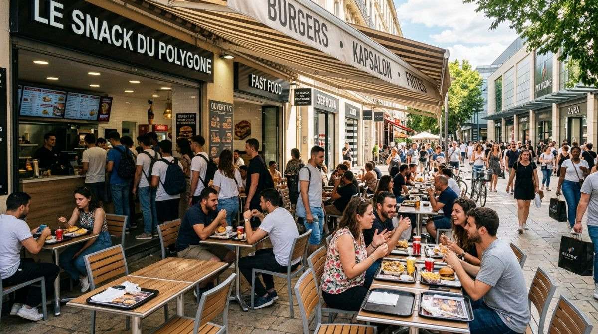 Cède murs et fonds restauration rapide Montpellier