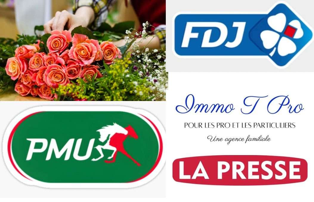 Cède FDC presse FDJ PMU fleuriste Savigny sur Orge