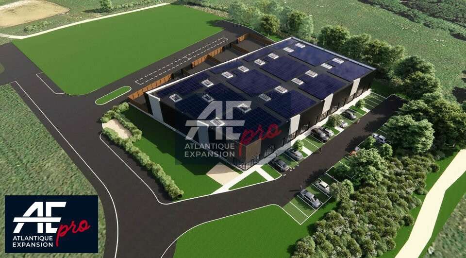 Vente local d'activité 615m² en VEFA Saint Nazaire