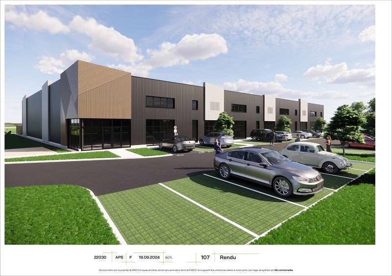 Vente cellule neuve 494m² St-Nazaire Zone de Brais