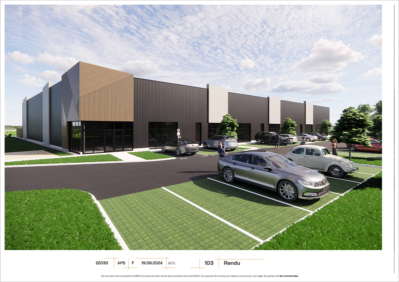 Vente cellule 503m² à Saint-Nazaire Zone de Brais