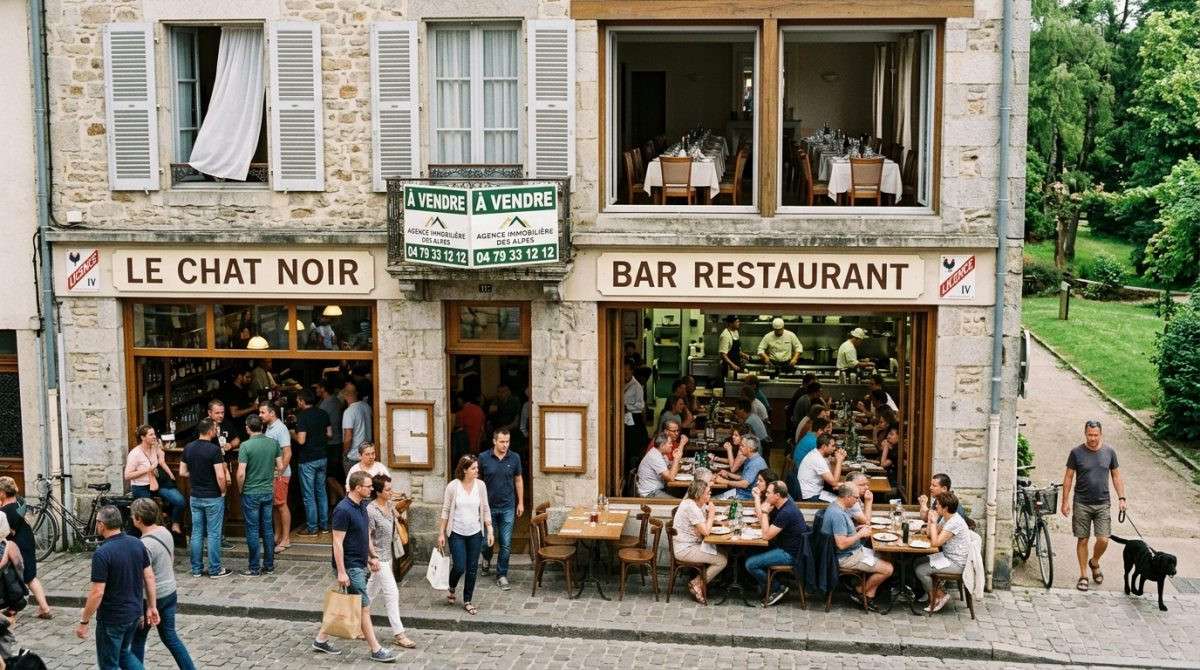 Vente murs commerciaux 350m² bar restaurant Thiers